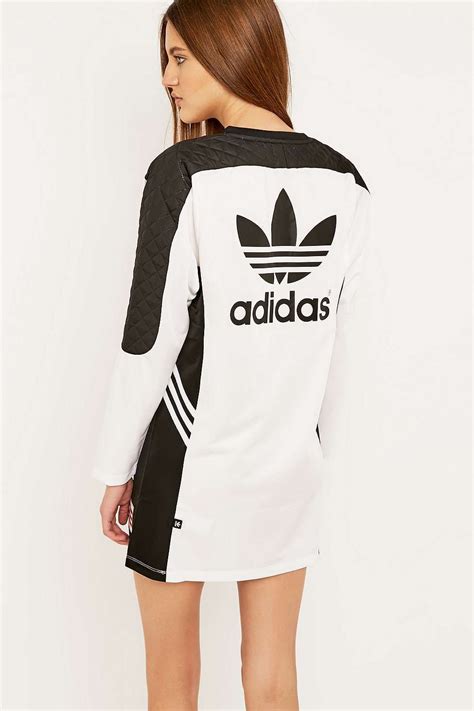 adidas kleid schwarz weiß|Adidas Kleider online .